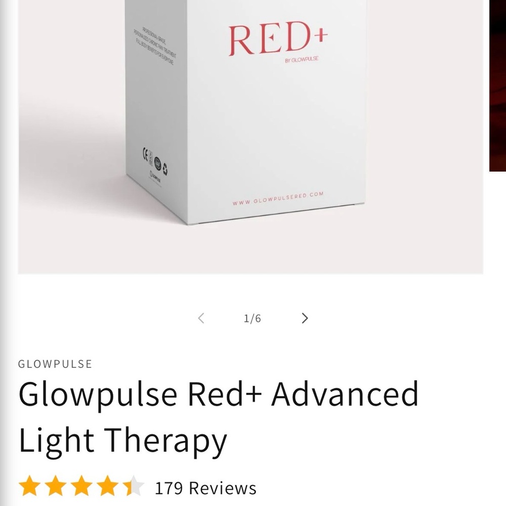 Pulse Red+ Skincare Light Device